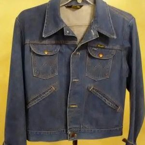 Vintage Wrangler Jean Jacket/ Coat